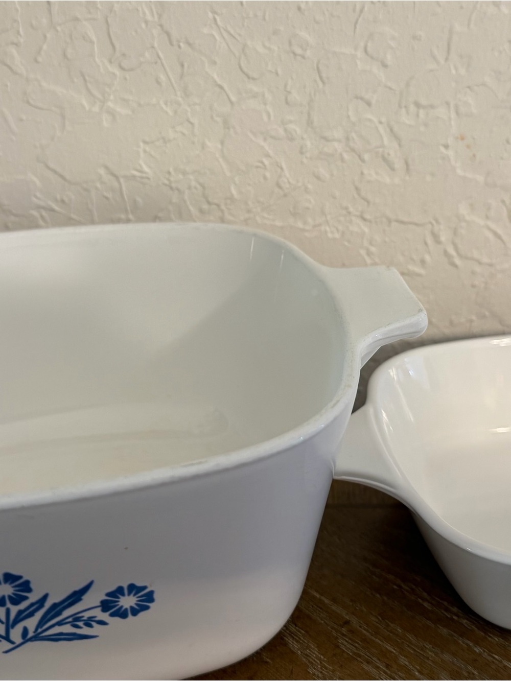 vintage CorningWare "Blue Cornflower" collection